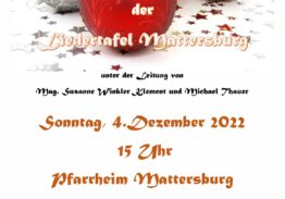 Liedertafel Mattersburg – Adventkonzert