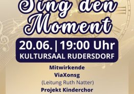 Liederabend – Gemischter Chor Rudersdorf