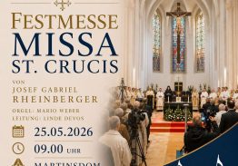 Ton in Ton gestaltet Festmesse