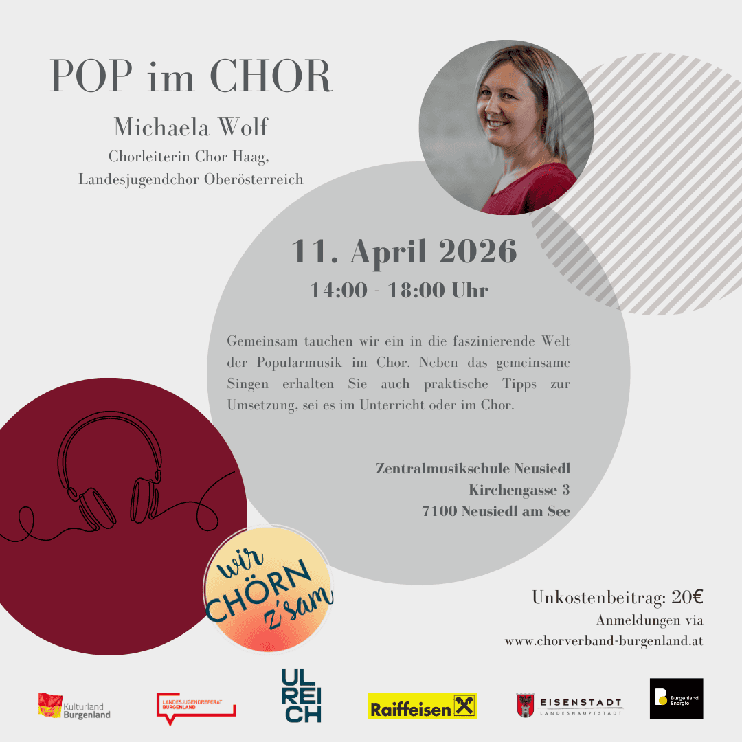 Chorsingtag mit Michaela Wolf